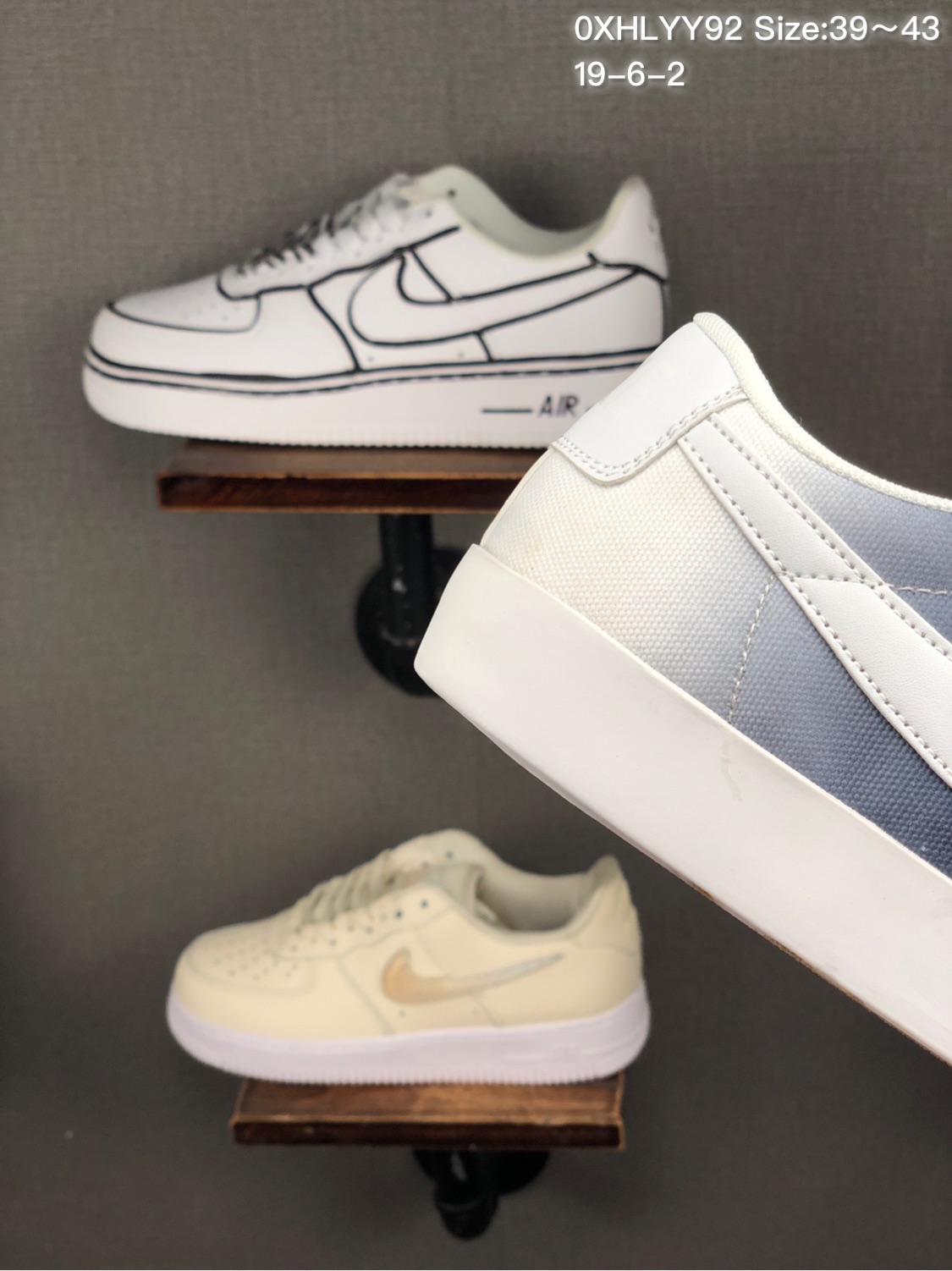 100耐克开拓者板鞋 校园板鞋 NIKE BLAZER 夏季经典休闲帆布板鞋
