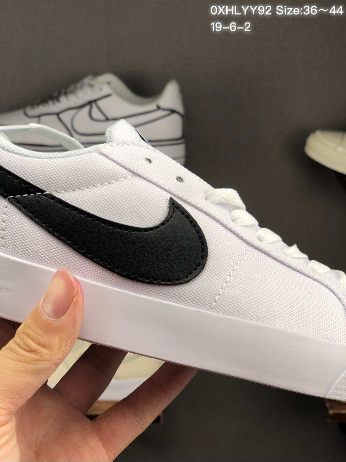 100耐克开拓者板鞋 校园板鞋 NIKE BLAZER 夏季经典休闲帆布板鞋