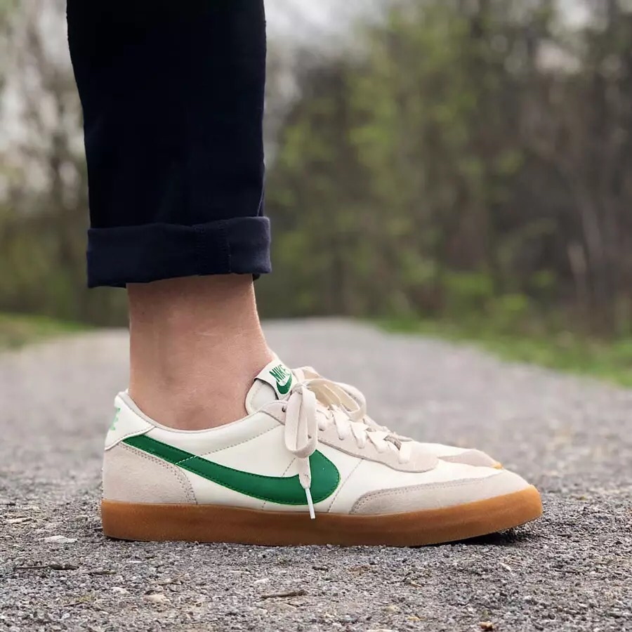 6.18 大量现货130公级级真标半码 Nike耐克联名J.crew海外限量版 限量绿色Killshot2低帮运动休闲板潮鞋男女情侣Jcrew