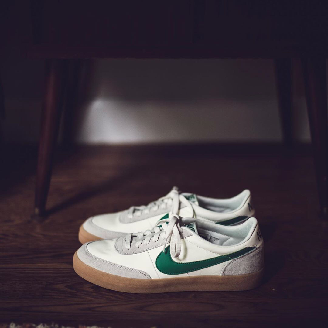 6.18 大量现货130公级级真标半码 Nike耐克联名J.crew海外限量版 限量绿色Killshot2低帮运动休闲板潮鞋男女情侣Jcrew