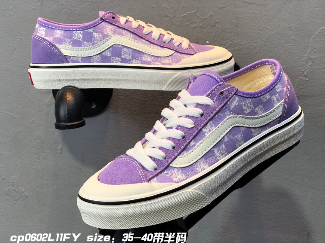 120真标 Vans范斯2019新款STRIPE STYLE 36 SF复古低帮板鞋