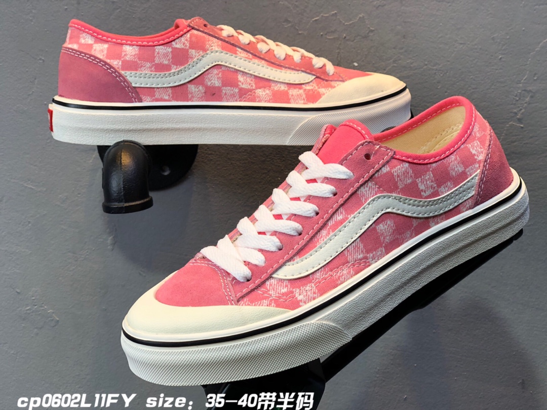 120真标 Vans范斯2019新款STRIPE STYLE 36 SF复古低帮板鞋