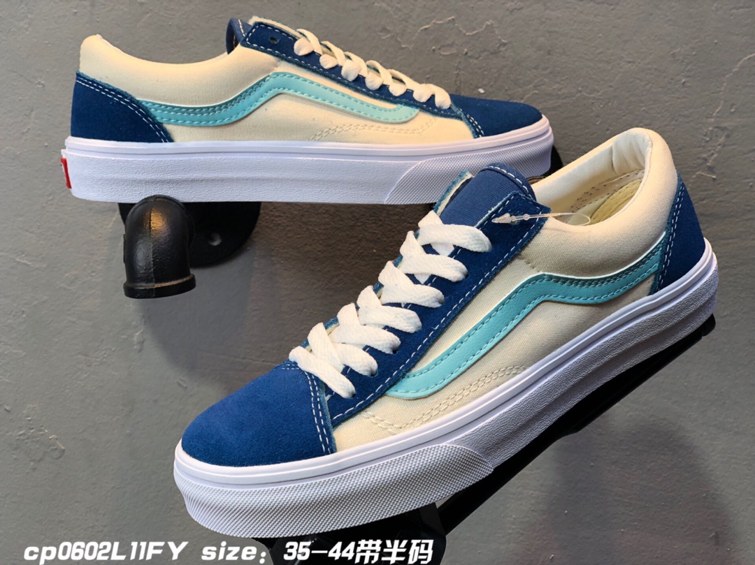 120真标 Vans范斯2019新款STRIPE STYLE 36 SF复古低帮板鞋