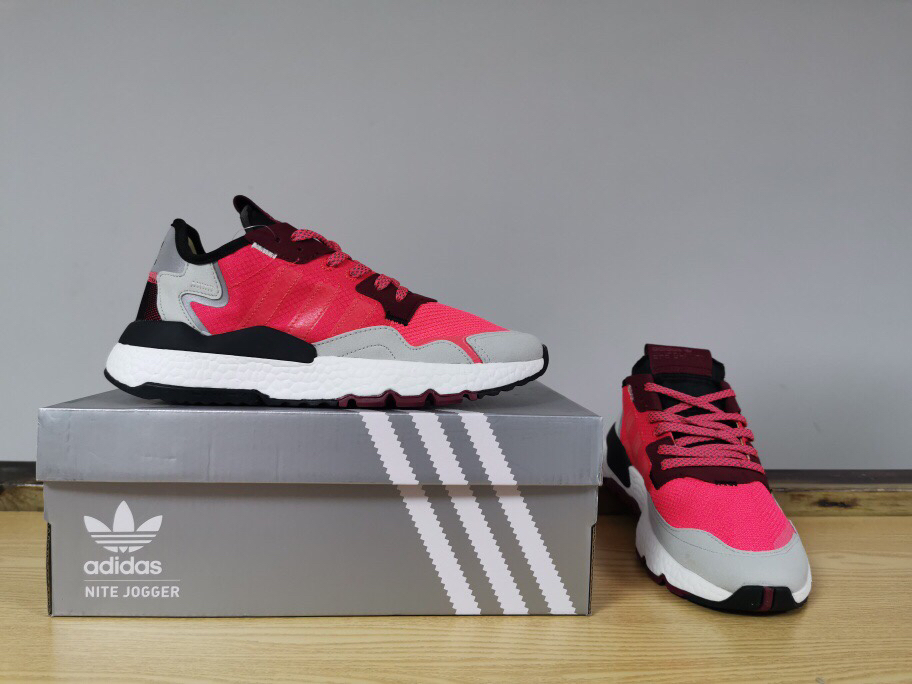 125实体外单 跑量版本Adidas Nite Jogger ”Grey Pack - Crystal White” -