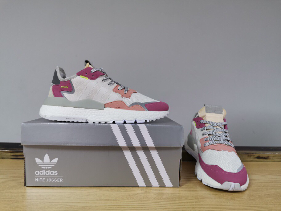 125实体外单 跑量版本！Adidas Nite Jogger ”Grey Pack - Crystal White”