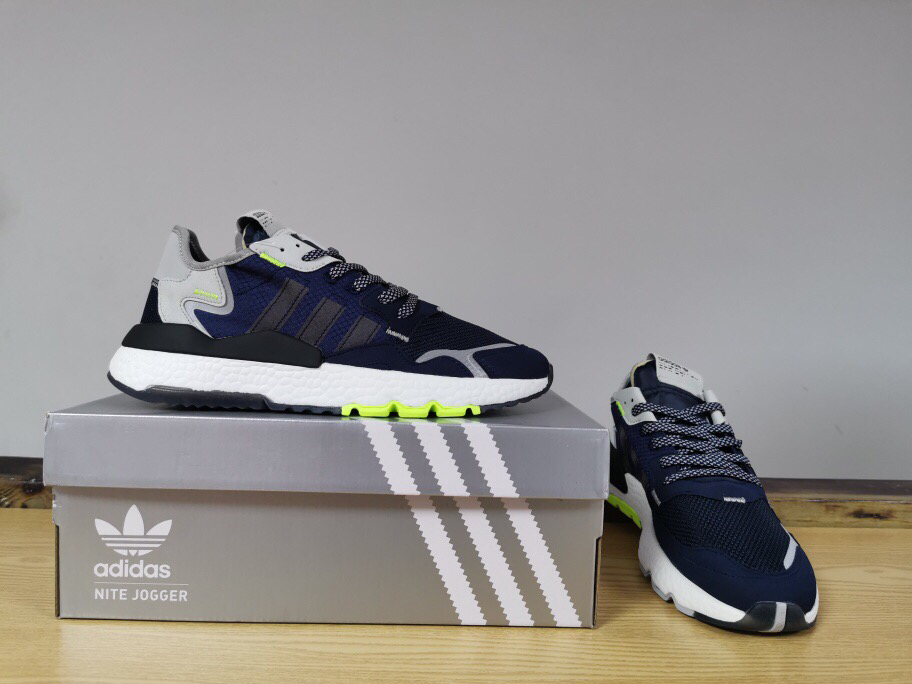125实体外单 跑量版本！Adidas Nite Jogger ”Grey Pack - Crystal White”