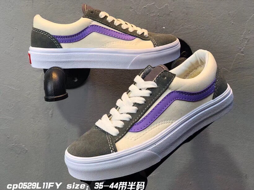 120真标 Vans范斯2019新款STRIPE STYLE 36 SF复古低帮板鞋