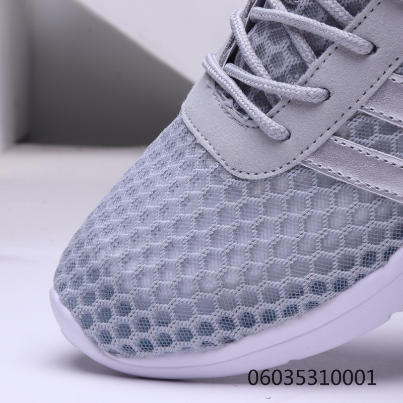 95 阿迪达斯男女鞋2019春季新款运动鞋网面透气轻便休闲跑步鞋