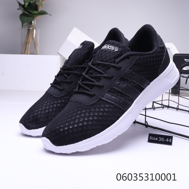 95 阿迪达斯男女鞋2019春季新款运动鞋网面透气轻便休闲跑步鞋