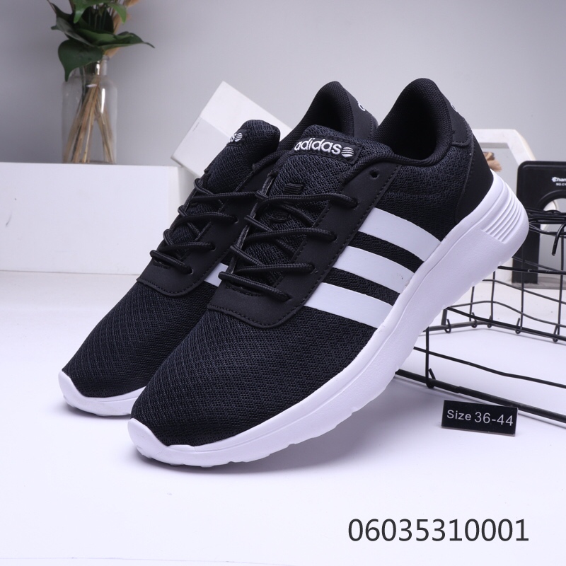 95 阿迪达斯男女鞋2019春季新款运动鞋网面透气轻便休闲跑步鞋