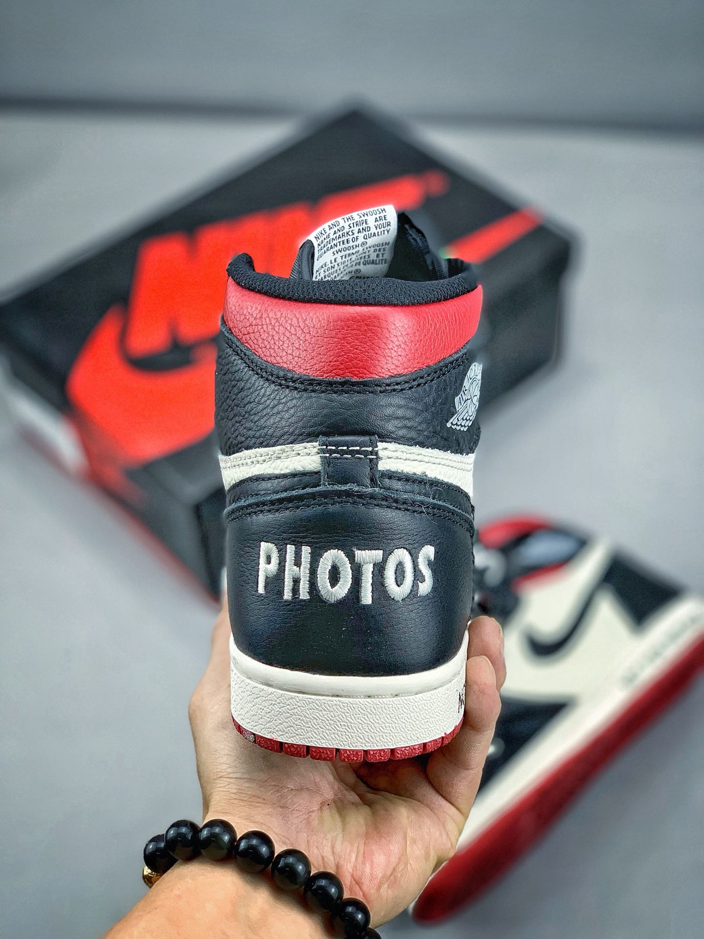 220原价市场280 Air Jordan 1 Not For Resale AJ1 乔丹1代篮球鞋 新黑脚趾