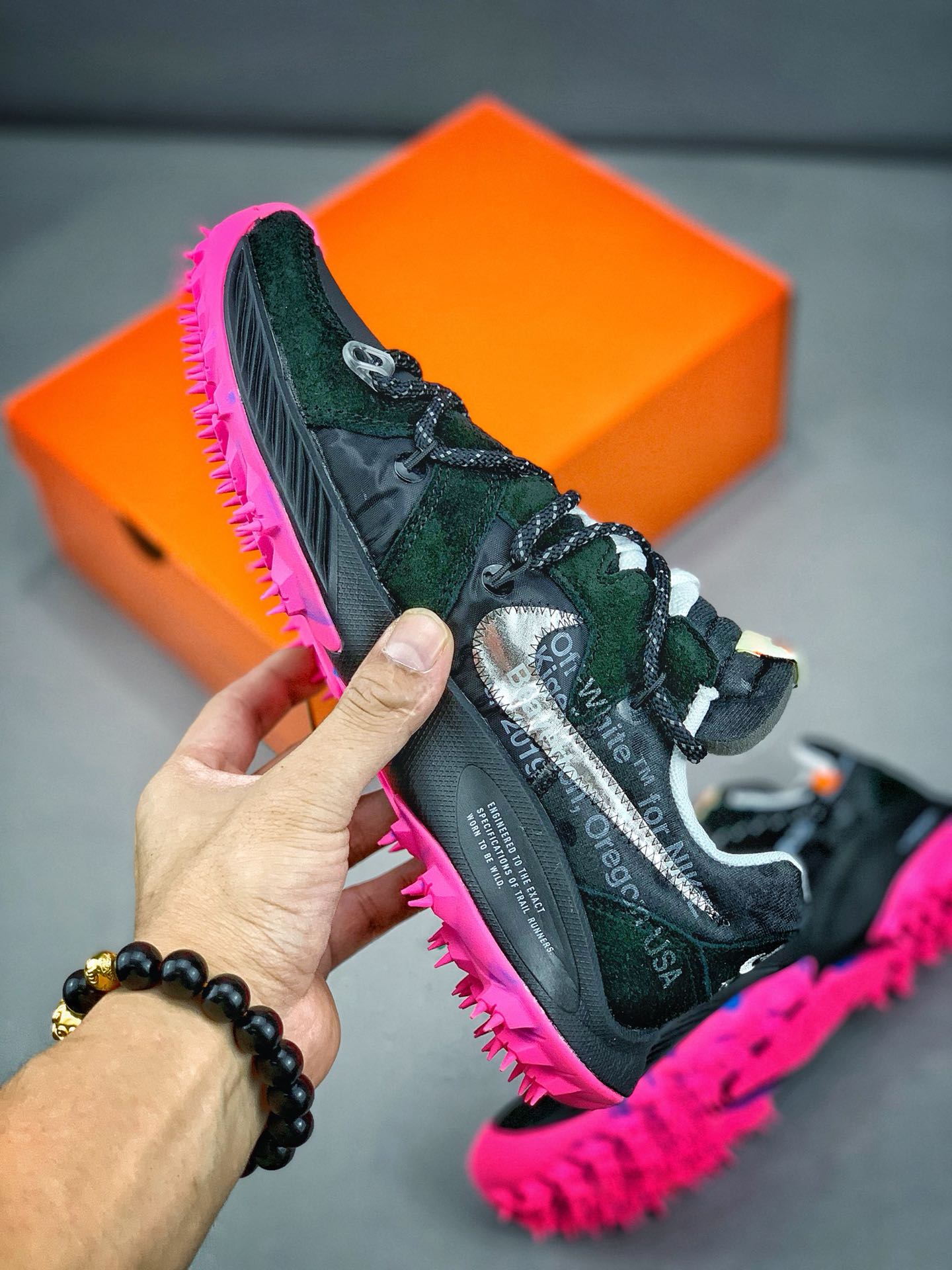 280纯原公司 原版原宣 联名鞋款 Off-White x Nike Zoom Terra Kiger 5 CD8179-001