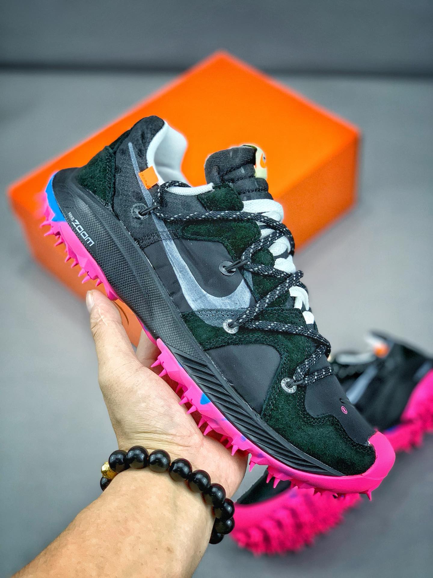 280纯原公司 原版原宣 联名鞋款 Off-White x Nike Zoom Terra Kiger 5 CD8179-001