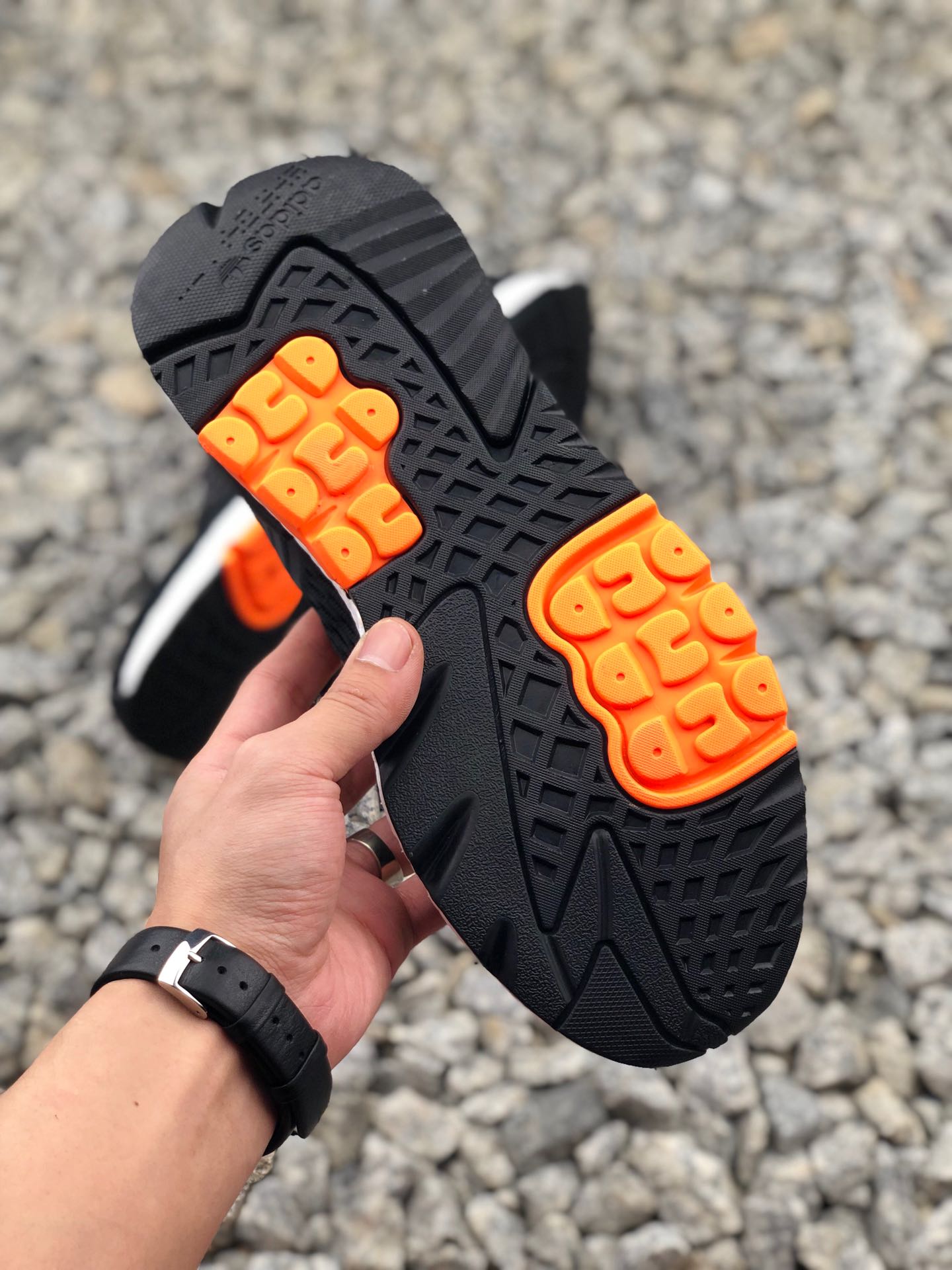 180公司级 Adidas 阿迪达斯 Nite Jogger 2019 Boost 王嘉尔代言款 贾卡透气鞋面 夜行者3M反光真爆大底复古跑鞋 CQ5088