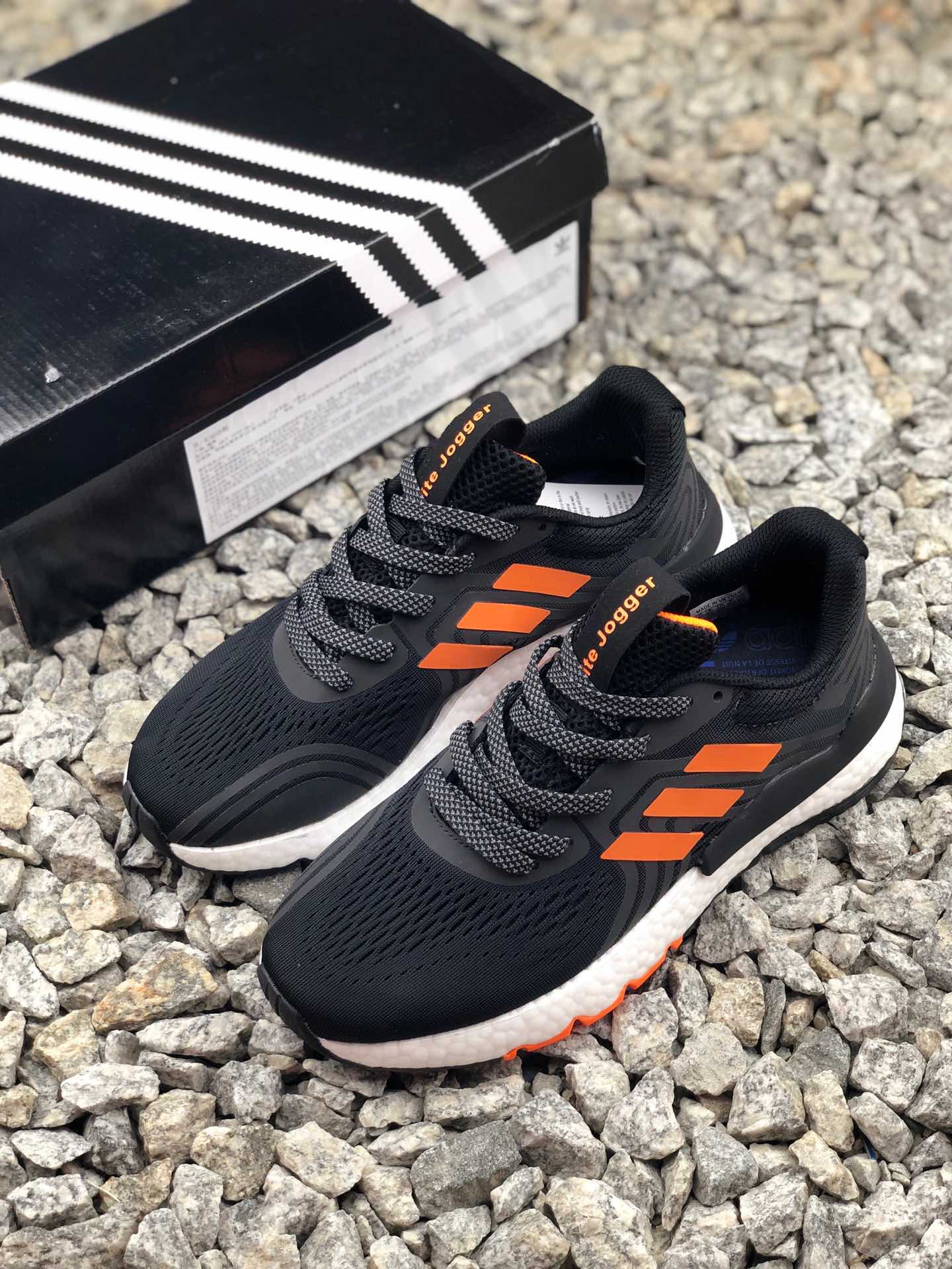 180公司级 Adidas 阿迪达斯 Nite Jogger 2019 Boost 王嘉尔代言款 贾卡透气鞋面 夜行者3M反光真爆大底复古跑鞋 CQ5088