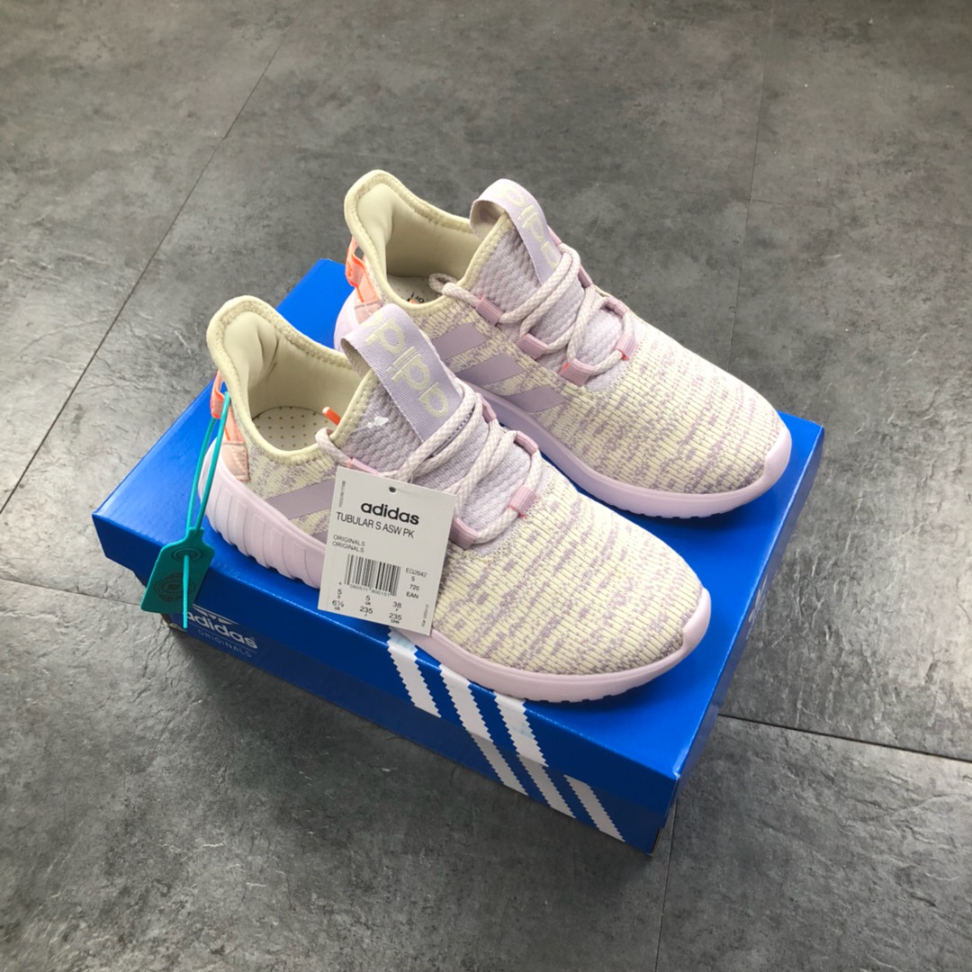 170ADIDAS Tublar Doom Sock PK 简版小椰子管方新款 超软耐折防滑大底 针织鞋面夏季透气跑鞋 休闲百搭 引爆夏季  EG2642