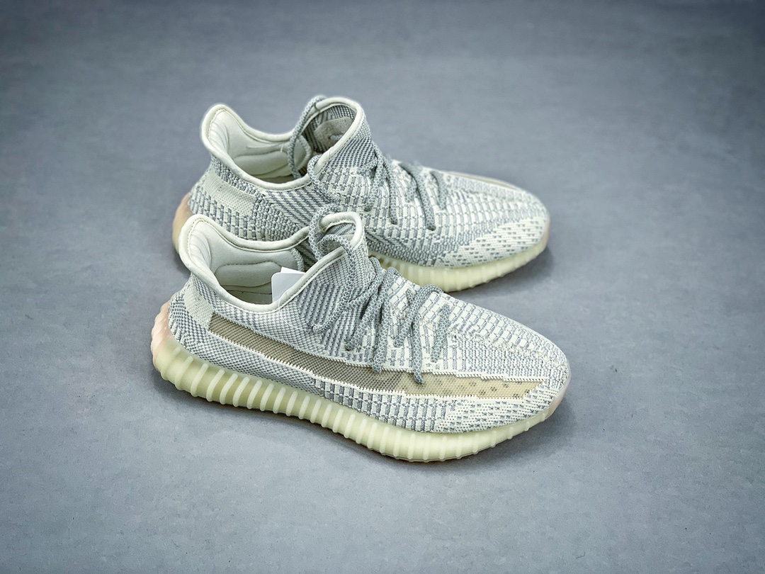 190#超高性价比 Yeezy 350v2 Antlia新天使配色“米灰呼吸透明网纱”纯原公司真标巴斯夫basf真爆FU9161