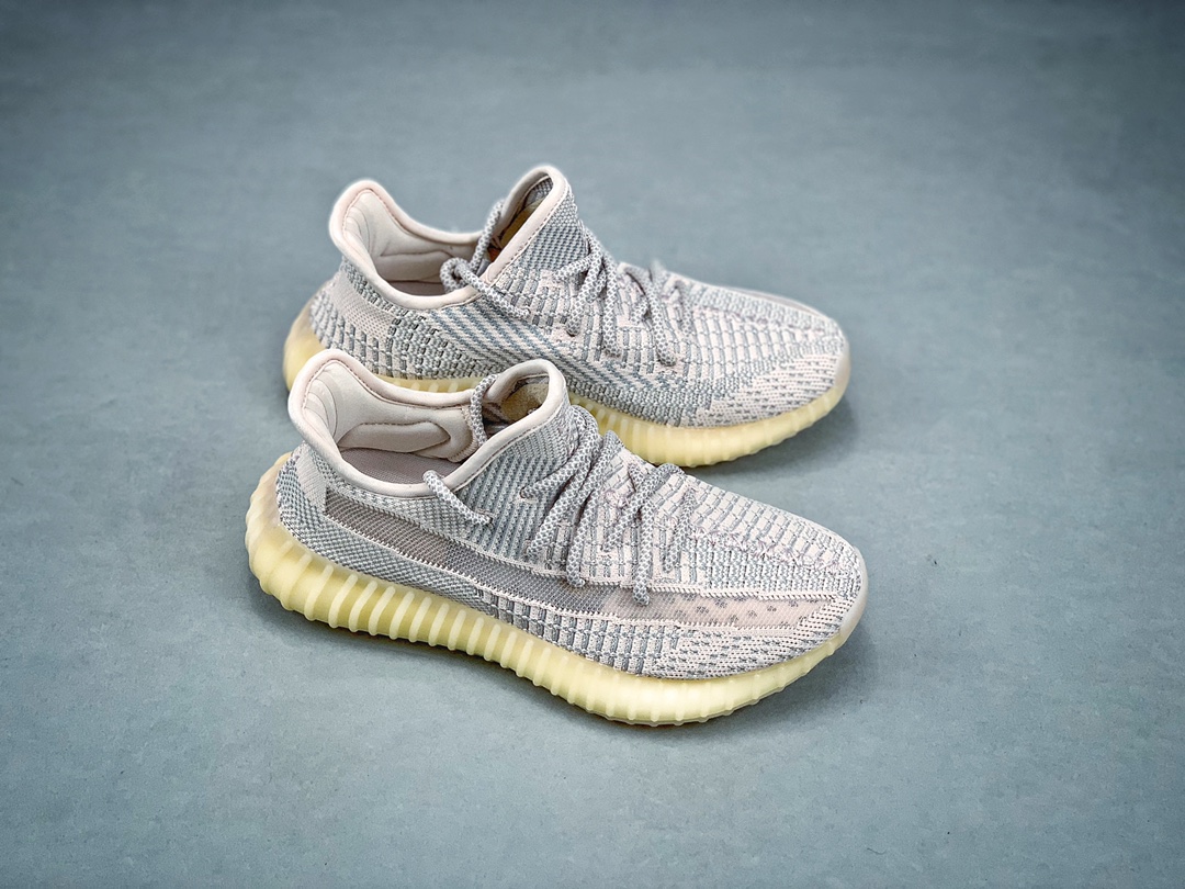 190#超高性价比 Yeezy 350v2 Antlia新天使配色“浅粉呼吸透明网纱”纯原公司真标巴斯夫basf真爆FV5578