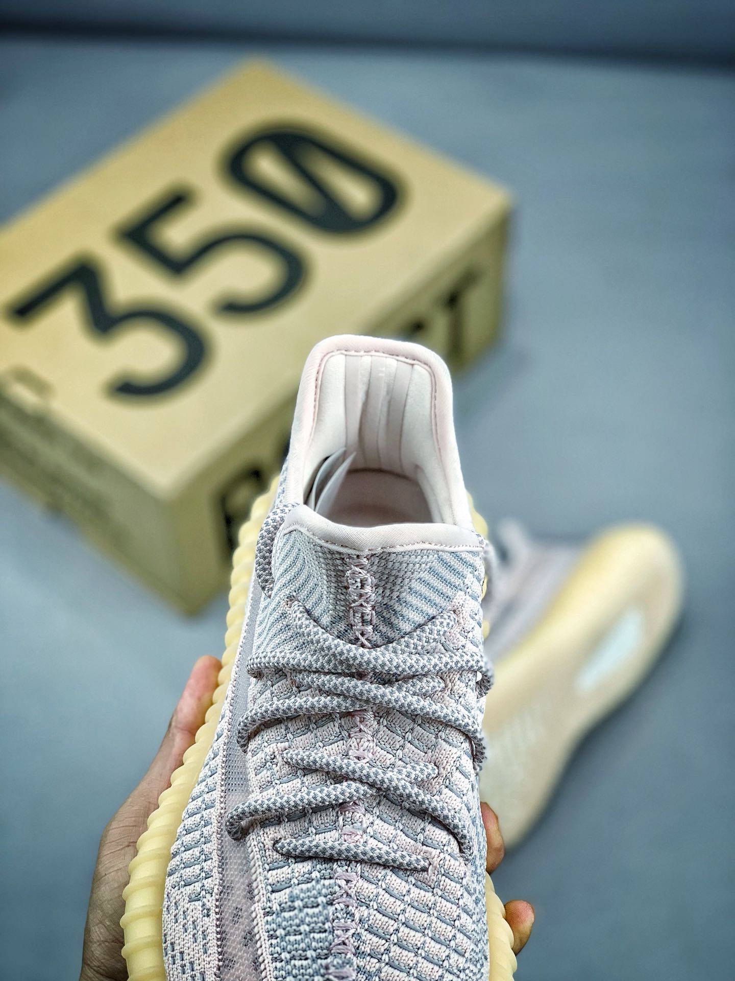 190#超高性价比 Yeezy 350v2 Antlia新天使配色“浅粉呼吸透明网纱”纯原公司真标巴斯夫basf真爆FV5578