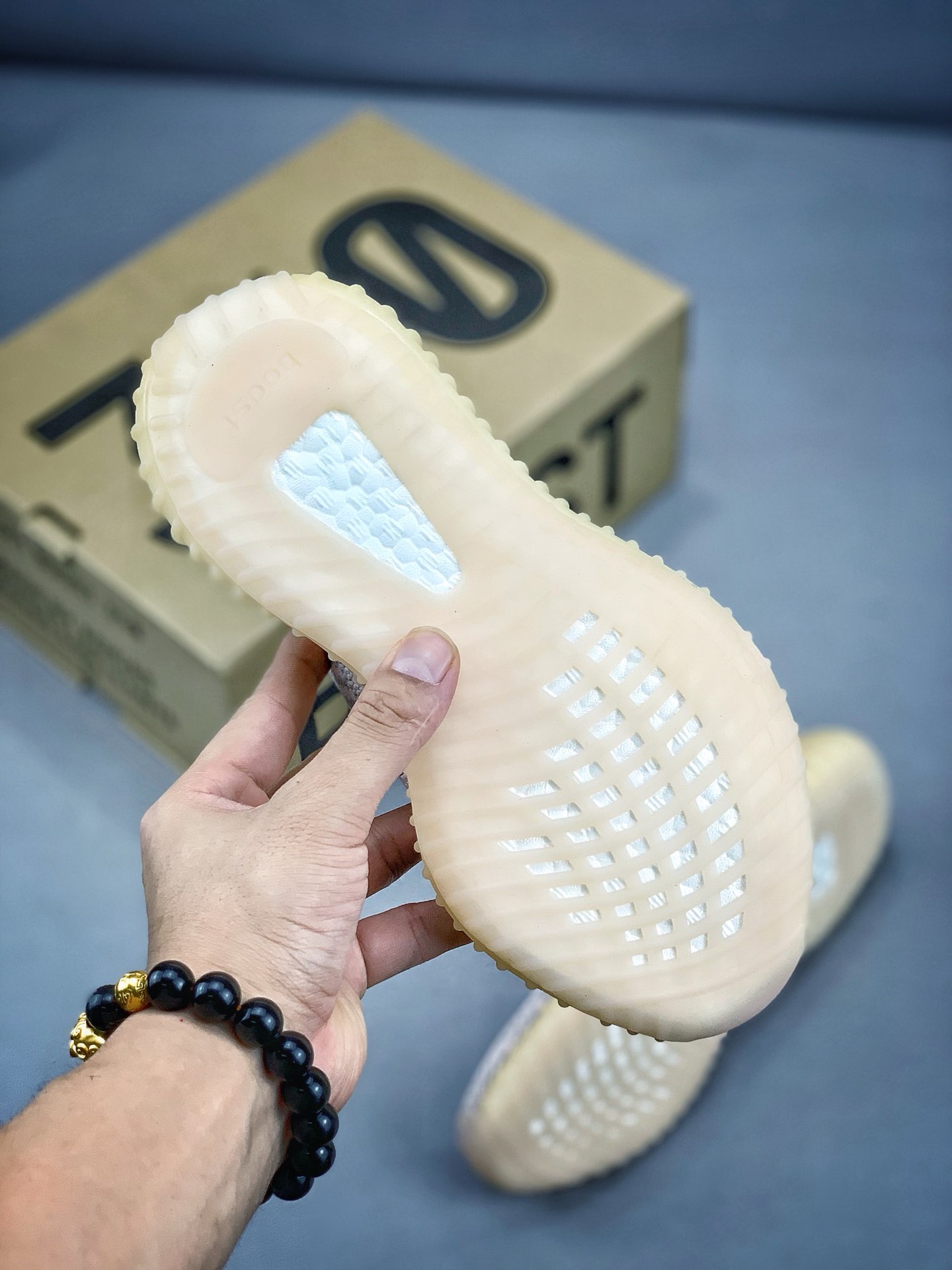 190#超高性价比 Yeezy 350v2 Antlia新天使配色“浅粉呼吸透明网纱”纯原公司真标巴斯夫basf真爆FV5578