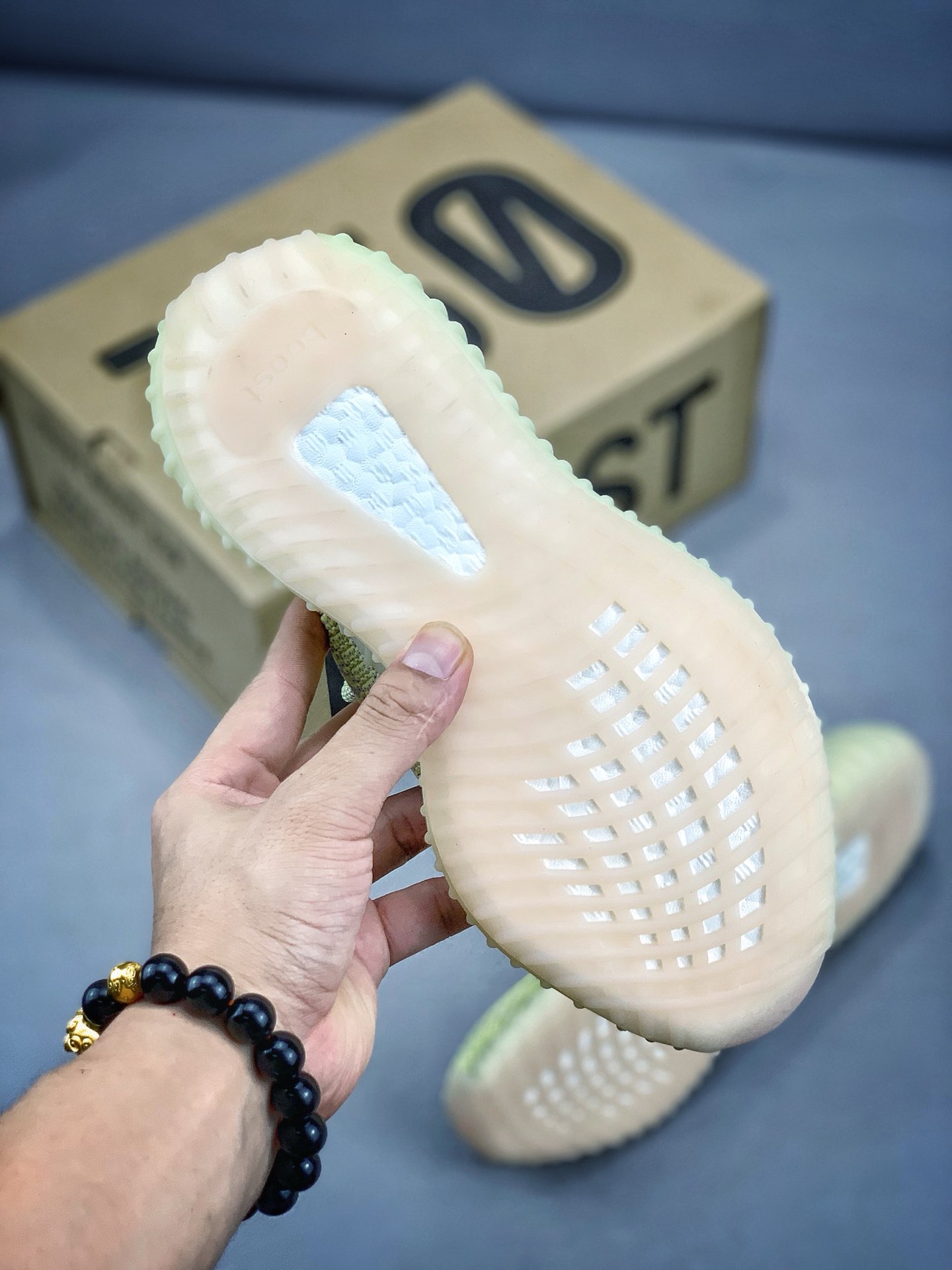 190#超高性价比 Yeezy 350v2 Antlia新天使配色“丁黄呼吸透明网纱”纯原公司真标巴斯夫basf真爆 FV3250
