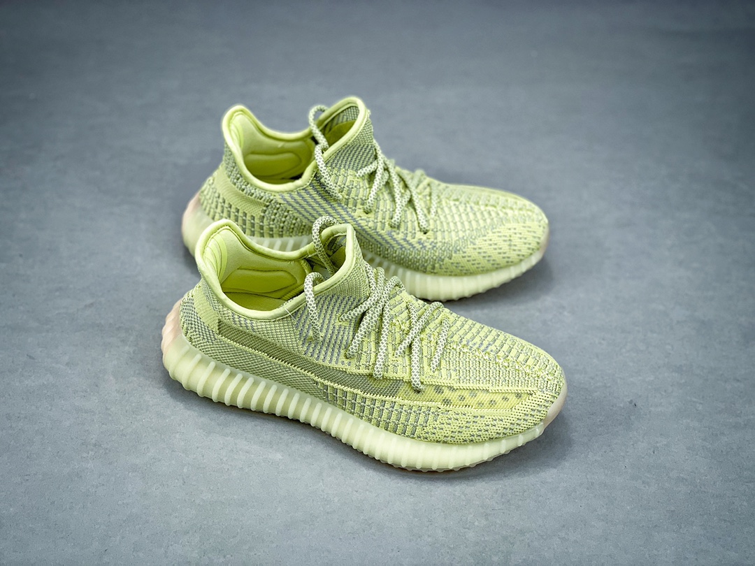 190#超高性价比 Yeezy 350v2 Antlia新天使配色“丁黄呼吸透明网纱”纯原公司真标巴斯夫basf真爆 FV3250