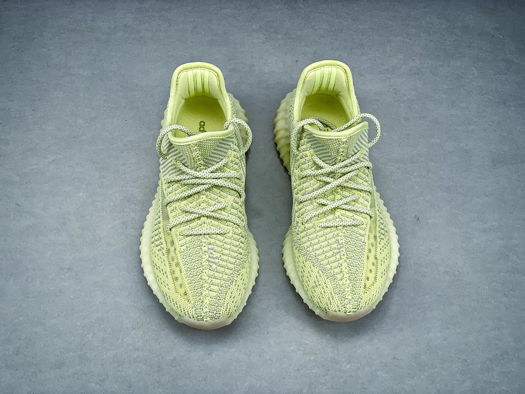 190#超高性价比 Yeezy 350v2 Antlia新天使配色“丁黄呼吸透明网纱”纯原公司真标巴斯夫basf真爆 FV3250