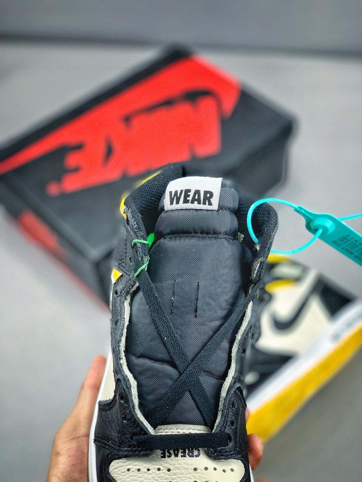 220原价市场280  Air Jordan 1 Not For Resale AJ1 乔丹1代篮球鞋 新黑脚趾