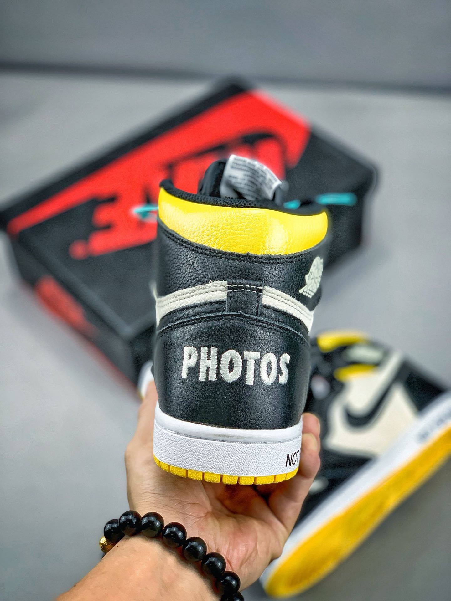 220原价市场280  Air Jordan 1 Not For Resale AJ1 乔丹1代篮球鞋 新黑脚趾