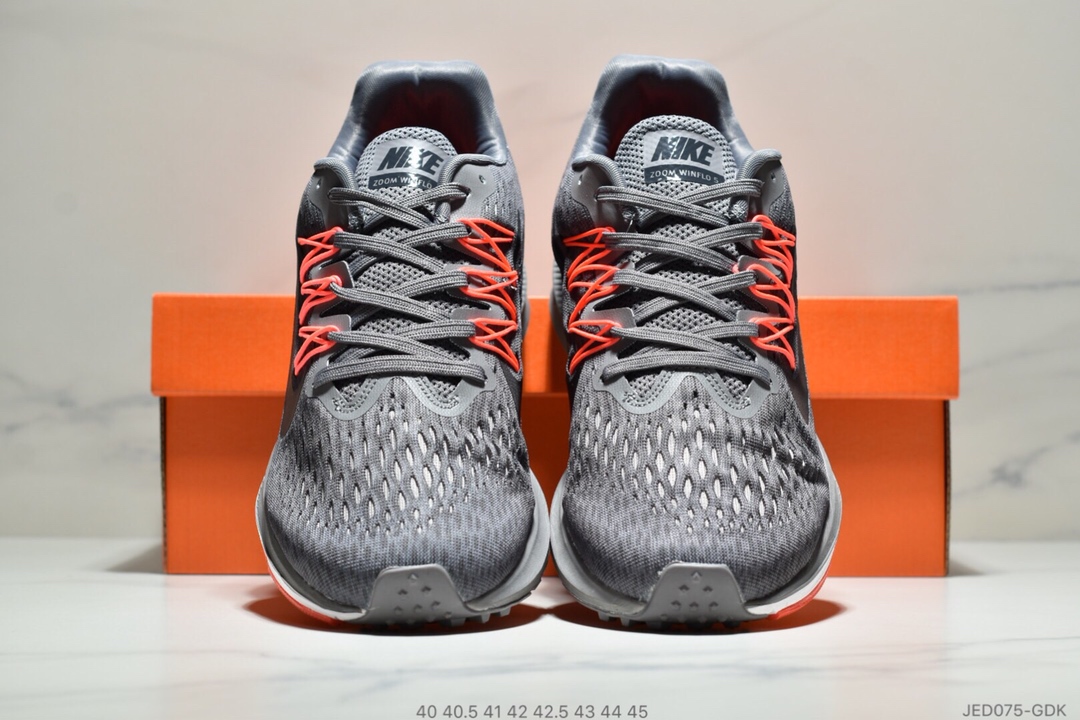 140Nike Zoom Winflo 5 登月V5网面透气跑步鞋原档案数据编织面 原盒原配 AA7414-600