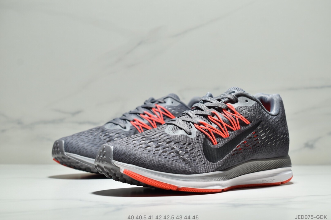 140Nike Zoom Winflo 5 登月V5网面透气跑步鞋原档案数据编织面 原盒原配 AA7414-600