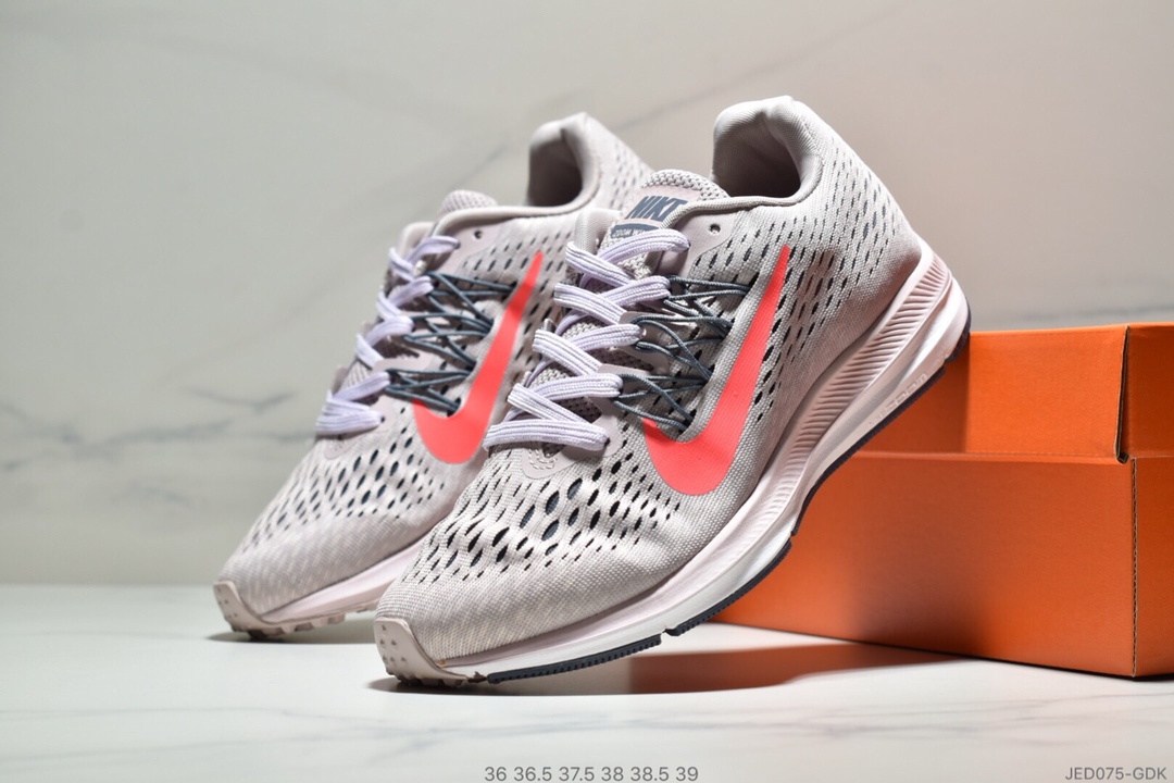 140Nike Zoom Winflo 5 登月V5网面透气跑步鞋原档案数据编织面 原盒原配 AA7414-600