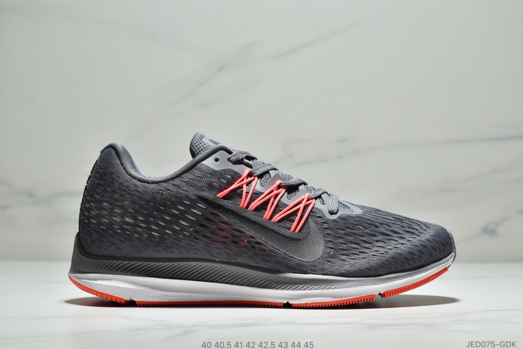 140Nike Zoom Winflo 5 登月V5网面透气跑步鞋原档案数据编织面 原盒原配 AA7414-600