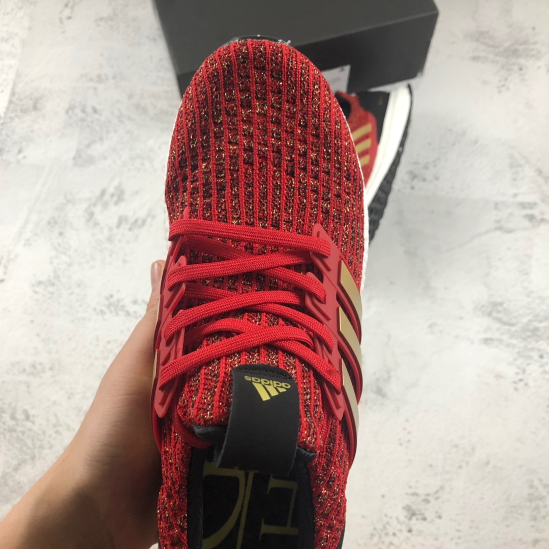 220公司级新品 Game Of Thrones x Adidas Ultra Boost 4.0 “House Lannister” 兰尼斯特家族 权利的游戏全新联名UB4.0 缓震透气运动跑鞋。