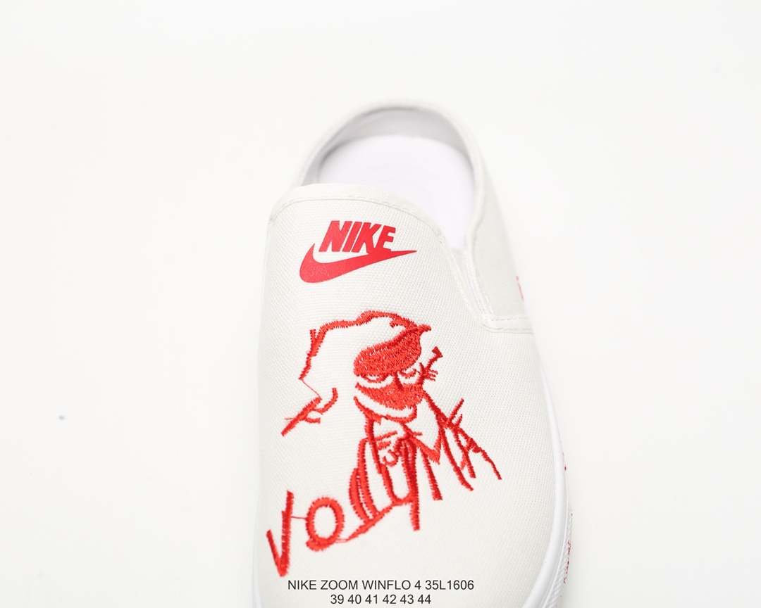 90 Nike Zoom Winflo 4 耐克夏季帆布一脚蹬 懒人鞋