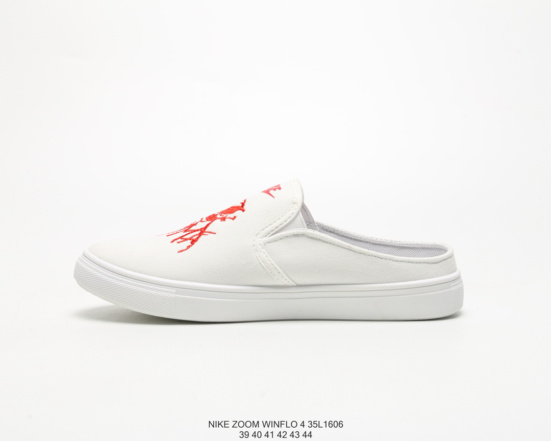 90 Nike Zoom Winflo 4 耐克夏季帆布一脚蹬 懒人鞋