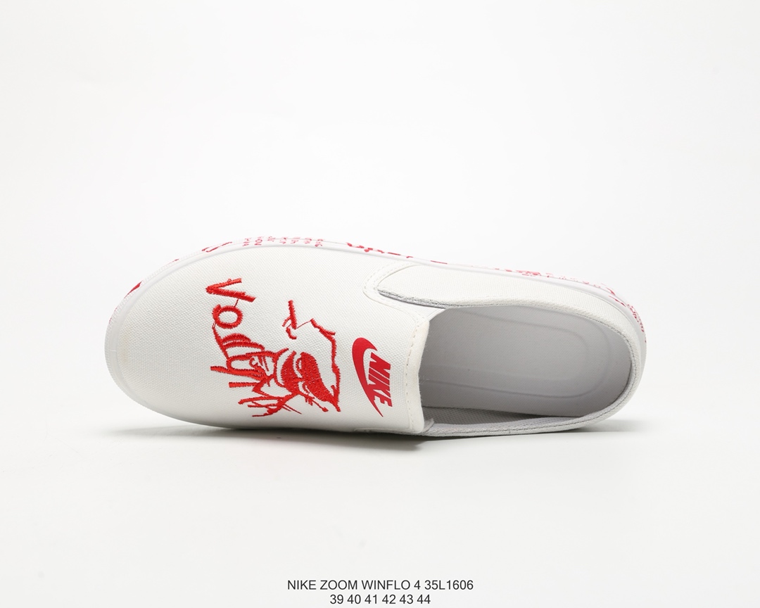 90 Nike Zoom Winflo 4 耐克夏季帆布一脚蹬 懒人鞋