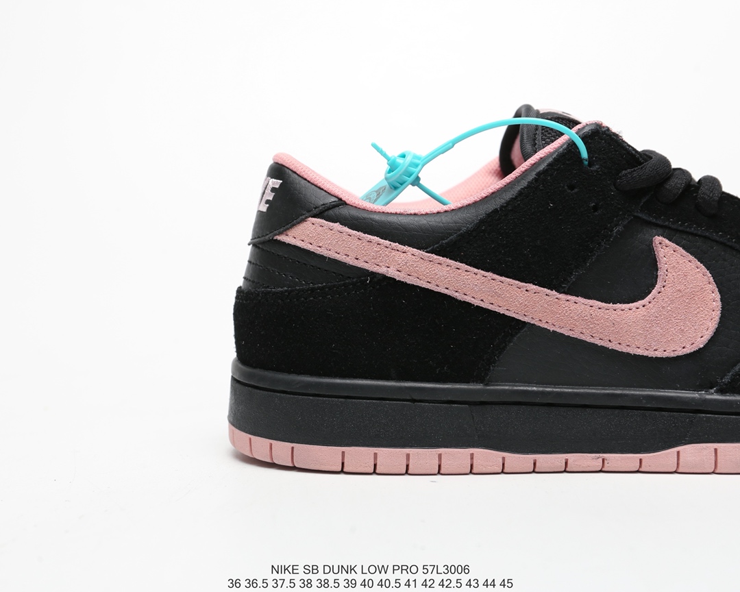 160NIKE SB Dunk Low Pro橙蓝灯芯绒黑粉低帮滑板鞋男BQ6817-003