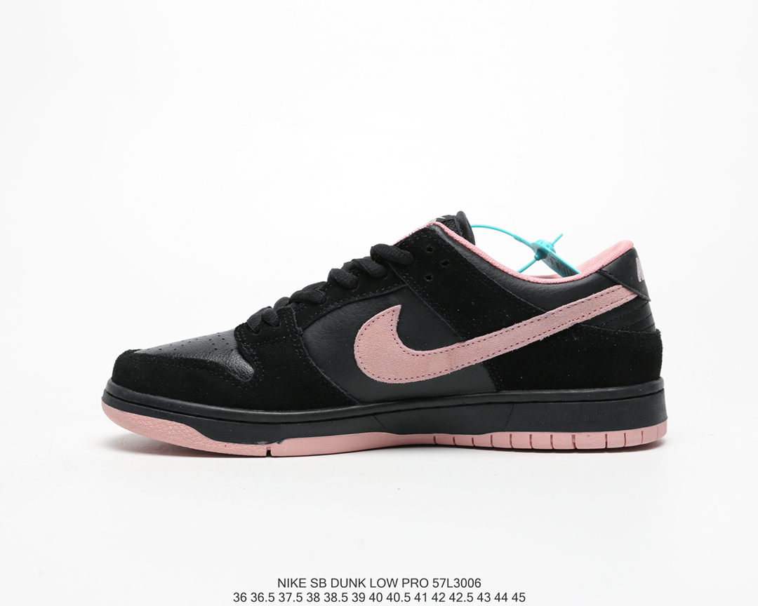 160NIKE SB Dunk Low Pro橙蓝灯芯绒黑粉低帮滑板鞋男BQ6817-003