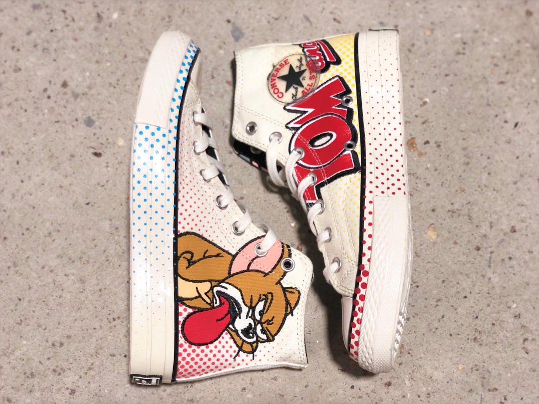 170为庆祝Tom&Jerry诞辰60周年 携手Converse 70s推出Tom&Jerry 联名系列