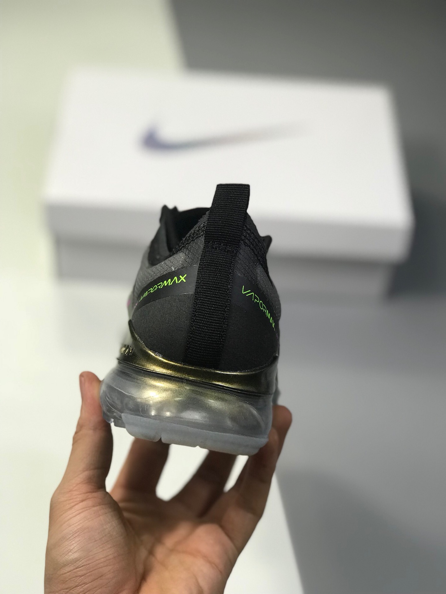 190 公司级 小潘气垫大底真实氮气注入 鞋面采购进口网纱 Nike Air VaporMax 2019 耐克2019大气垫慢跑鞋