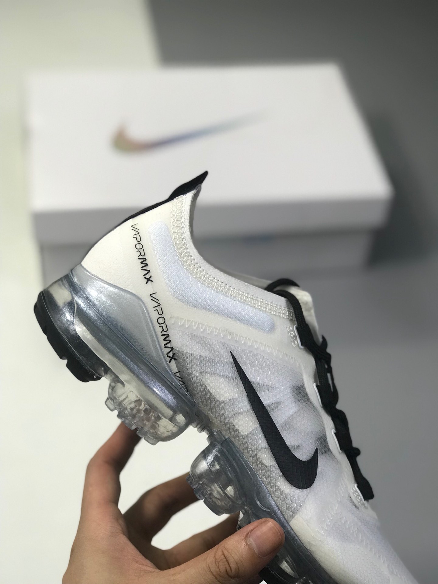 190公司级 小潘气垫大底真实氮气注入 鞋面采购进口网纱 Nike Air VaporMax 2019 耐克2019大气垫慢跑鞋