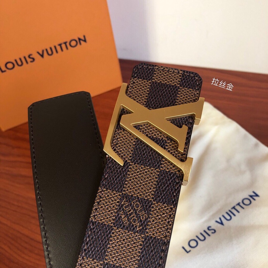 品牌LV.易路威登️材料意大利进口原版牛皮原版皮钢扣百搭西裤牛仔裤时尚大牌实物更靓️专柜品质配送全套礼盒