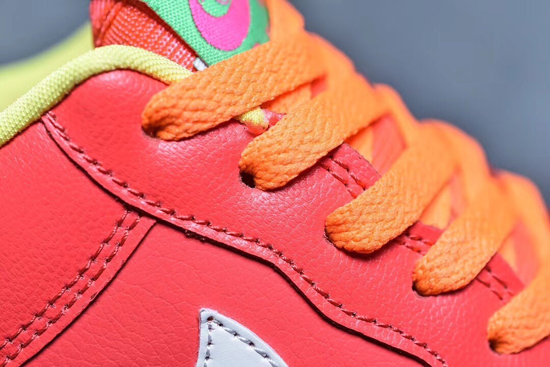 190 Nike air force one gs 彩虹糖果 女鞋 AF1 gs 596728-605
