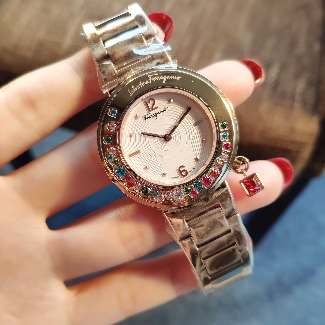 Luxury Diamond Watch with Austrian Crystals and Swiss Movement: Prototype Summary - 图片 7
