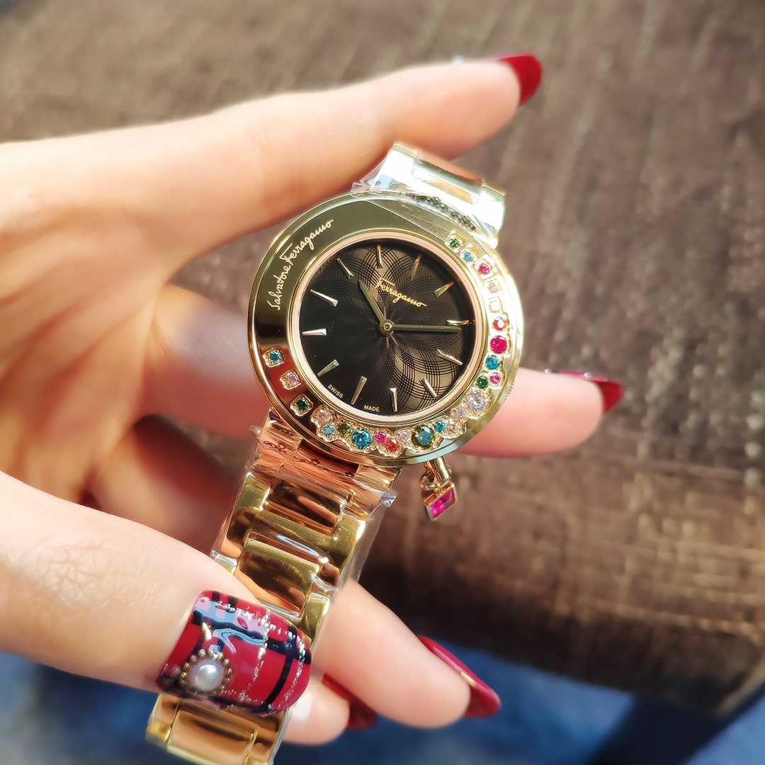 Luxury Diamond Watch with Austrian Crystals and Swiss Movement: Prototype Summary - 图片 5