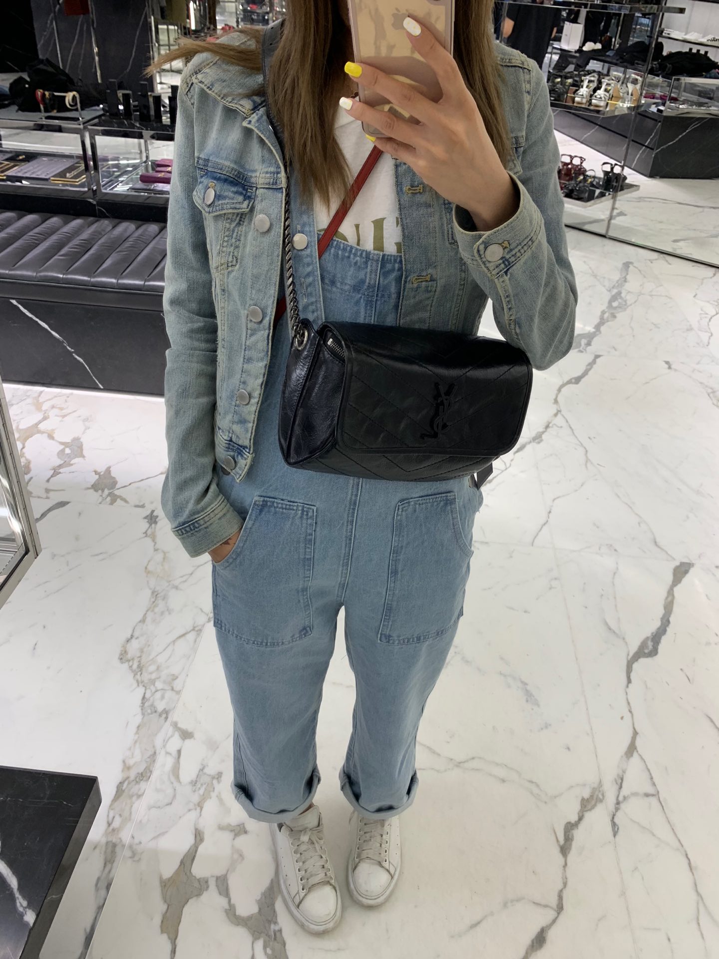 Saint laurent Ysl Y家专柜最新款Niki衍生系列腰包 577124