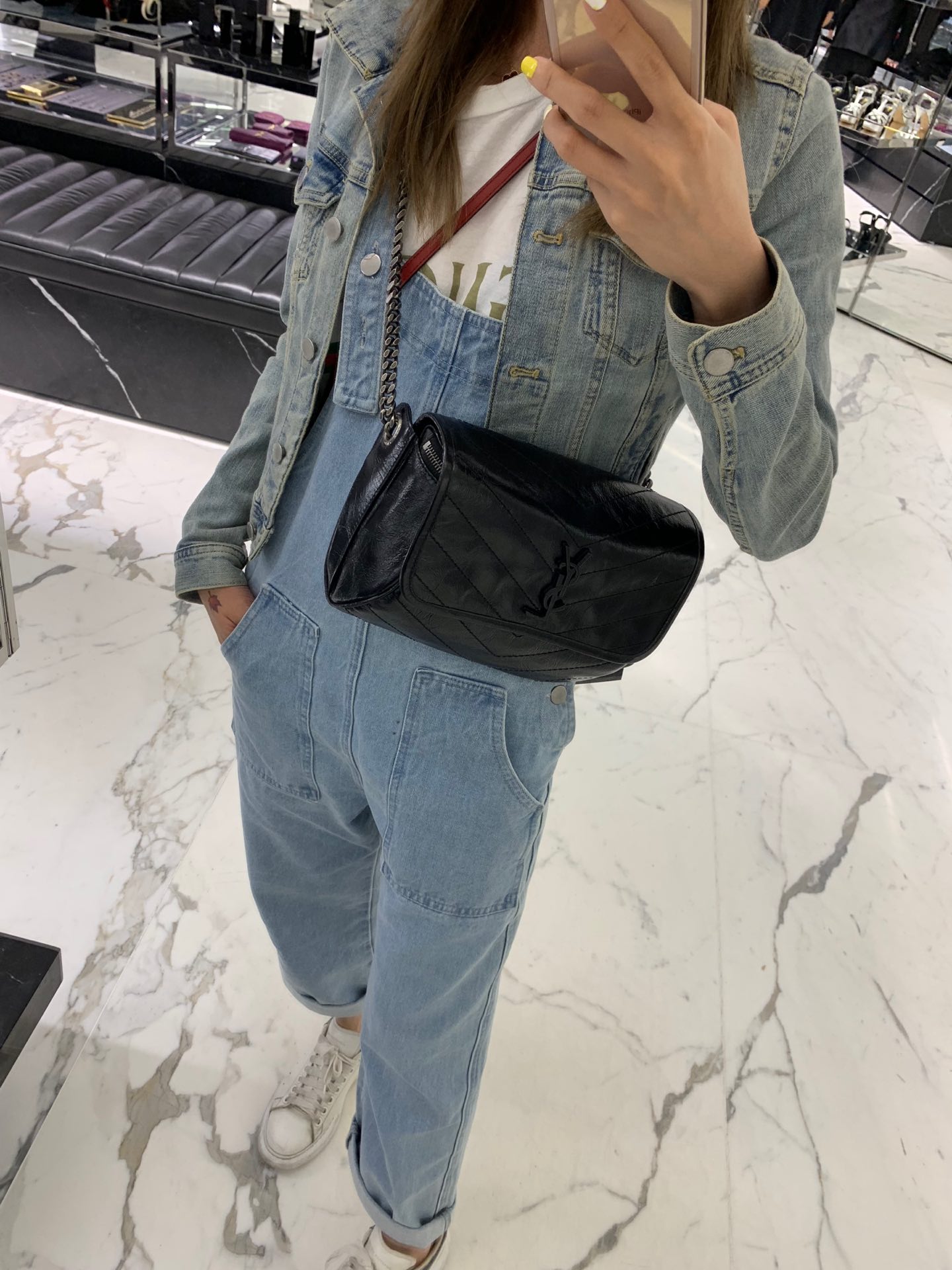 Saint laurent Ysl Y家专柜最新款Niki衍生系列腰包 577124