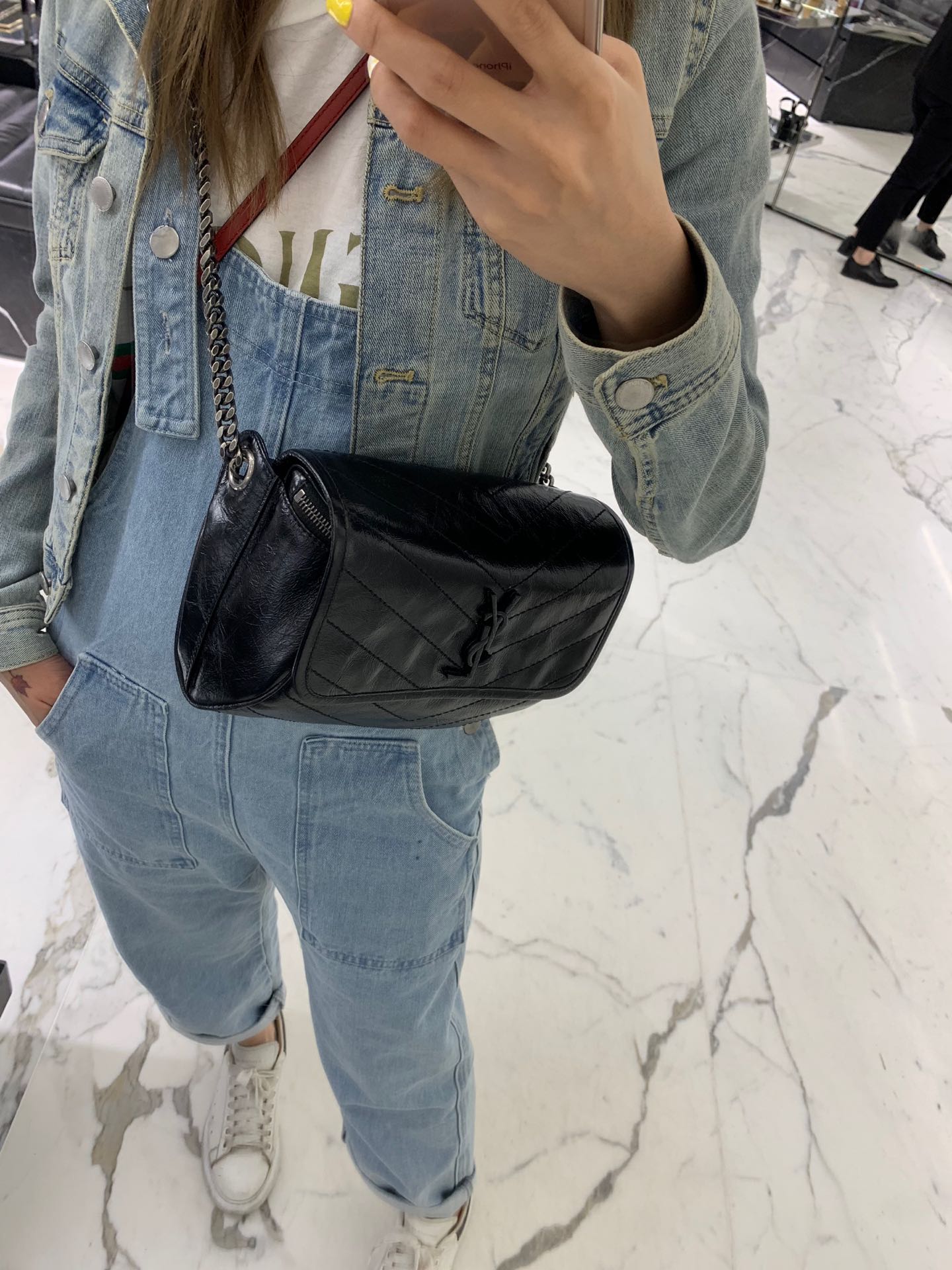 Saint laurent Ysl Y家专柜最新款Niki衍生系列腰包 577124