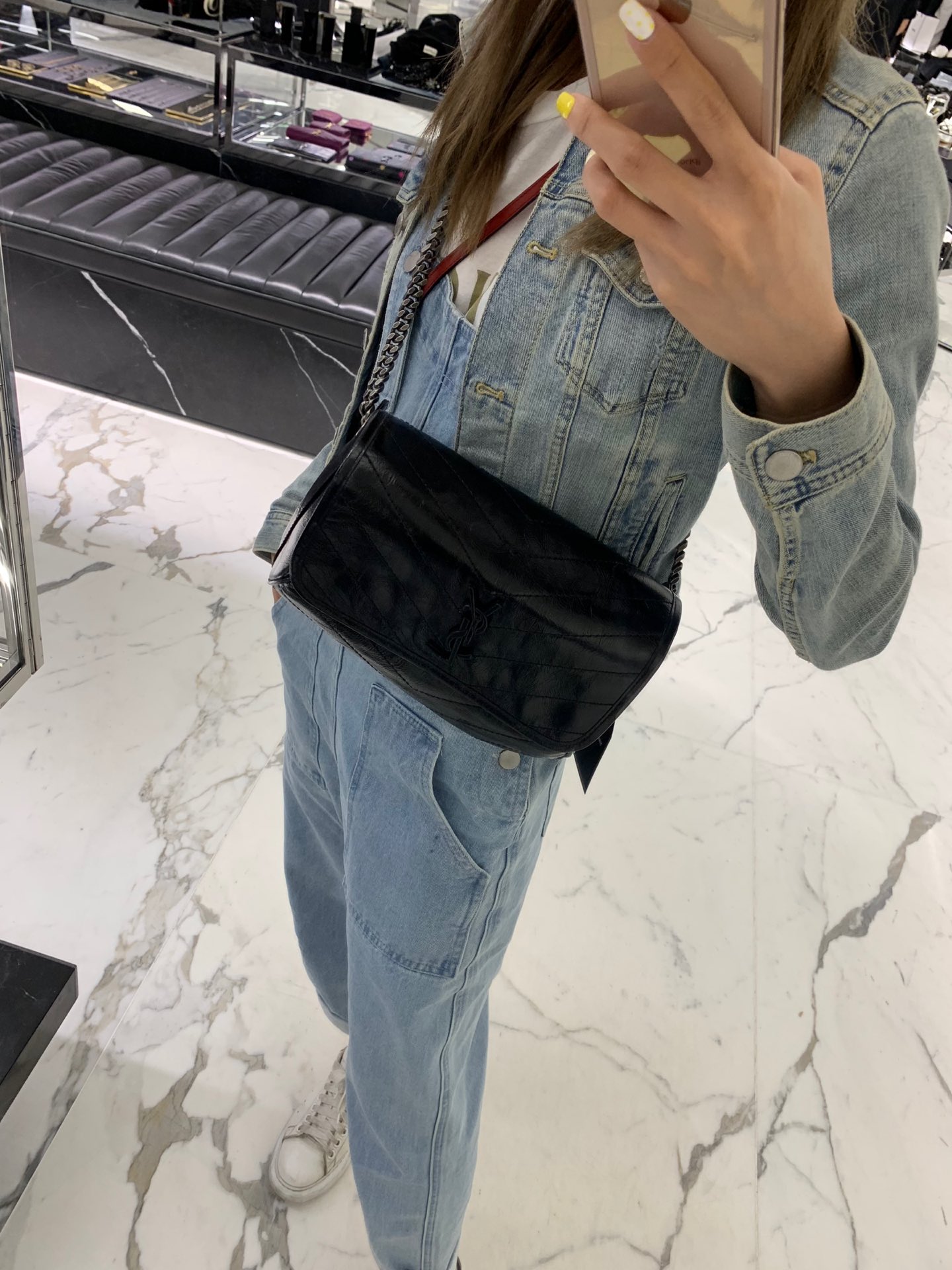 Saint laurent Ysl Y家专柜最新款Niki衍生系列腰包 577124